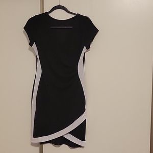 Black Large Mini Dress